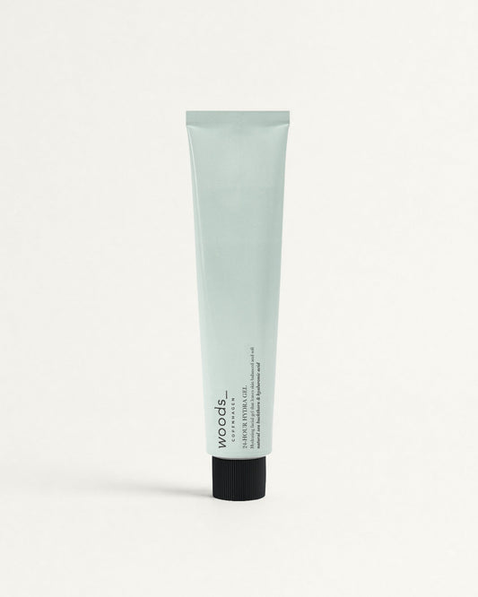 Woods Copenhagen 24-Hour Hydra Gel – 75 ml ansigtsgel med hyaluronsyre